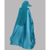 Barish 4 Pc Set Abaya - Teal
