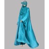 Barish 4 Pc Set Abaya - Teal