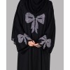 Bow Abaya 4 Pc Set