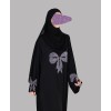 Bow Abaya 4 Pc Set