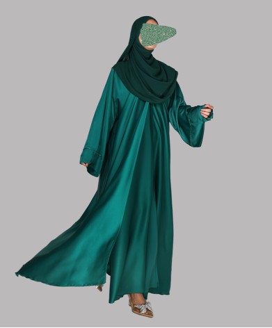 Abaya 4 Pc Set - Emerald
