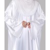 Abaya 4 Pc Set - White