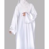 Abaya 4 Pc Set - White