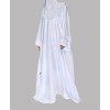 Abaya 4 Pc Set - White
