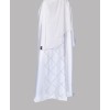 Abaya 4 Pc Set - White