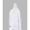 Abaya 4 Pc Set - White