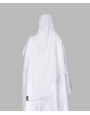 Abaya 4 Pc Set - White