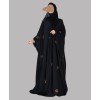 Bisht 4 Pc Set Abaya - Gold