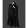 Bisht 4 Pc Set Abaya - Black