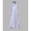 Abaya 3 Pc Set - Powder Blue