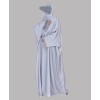 Abaya 3 Pc Set - Powder Blue