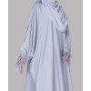 Abaya 3 Pc Set - Powder Blue