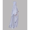 Abaya 3 Pc Set - Powder Blue