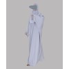 Abaya 3 Pc Set - Powder Blue