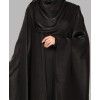 Daliya 4 Pc Set Abaya - Black