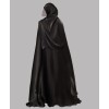 Daliya 4 Pc Set Abaya - Black