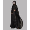 Daliya 4 Pc Set Abaya - Black