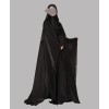 Daliya 4 Pc Set Abaya - Black