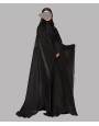 Daliya 4 Pc Set Abaya - Black
