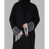 Lulu Tassel 4 Pc Set Abaya