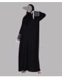 Lulu Tassel 4 Pc Set Abaya