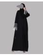 Lulu Tassel 4 Pc Set Abaya