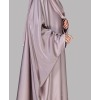 Pearl Glow 4 Pc Set Abaya - Lilac