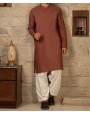 Men Kurta - Brown