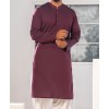 Men Kurta - Maroon