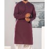 MEN KURTA PLAIN MAROON