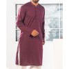 MEN KURTA PLAIN MAROON