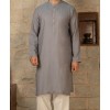 Men Kurta - Dark Grey