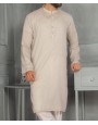 Men Kurta - Grey