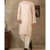 Men Kurta - Peach