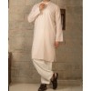 MEN KURTA PLAIN PEACH