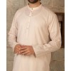 MEN KURTA PLAIN PEACH