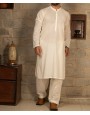 Men Shalwar Kameez - Off White
