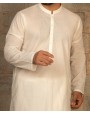 Men Shalwar Kameez - Off White