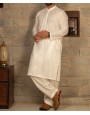 Men Shalwar Kameez - Off White