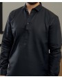 Men Shalwar Kameez - Black