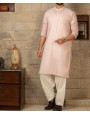 Men Kurta - Off White