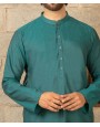 Men Kurta - Green