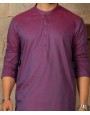 Men Kurta - Maroon