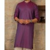 Men Kurta - Maroon