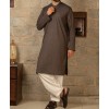 Men Kurta - Dark Brown