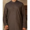 Men Kurta - Dark Brown