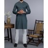 Men Kurta - Grey
