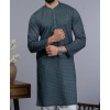 MEN KURTA CASUAL GREY