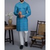 Men Kurta - Blue