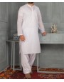 Men Shalwar Kameez - White